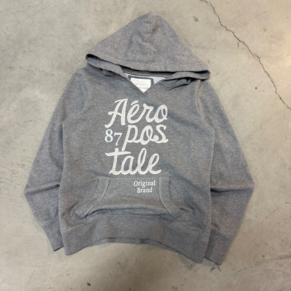 Vintage‎ y2k Gray Aéropostale Hoodie